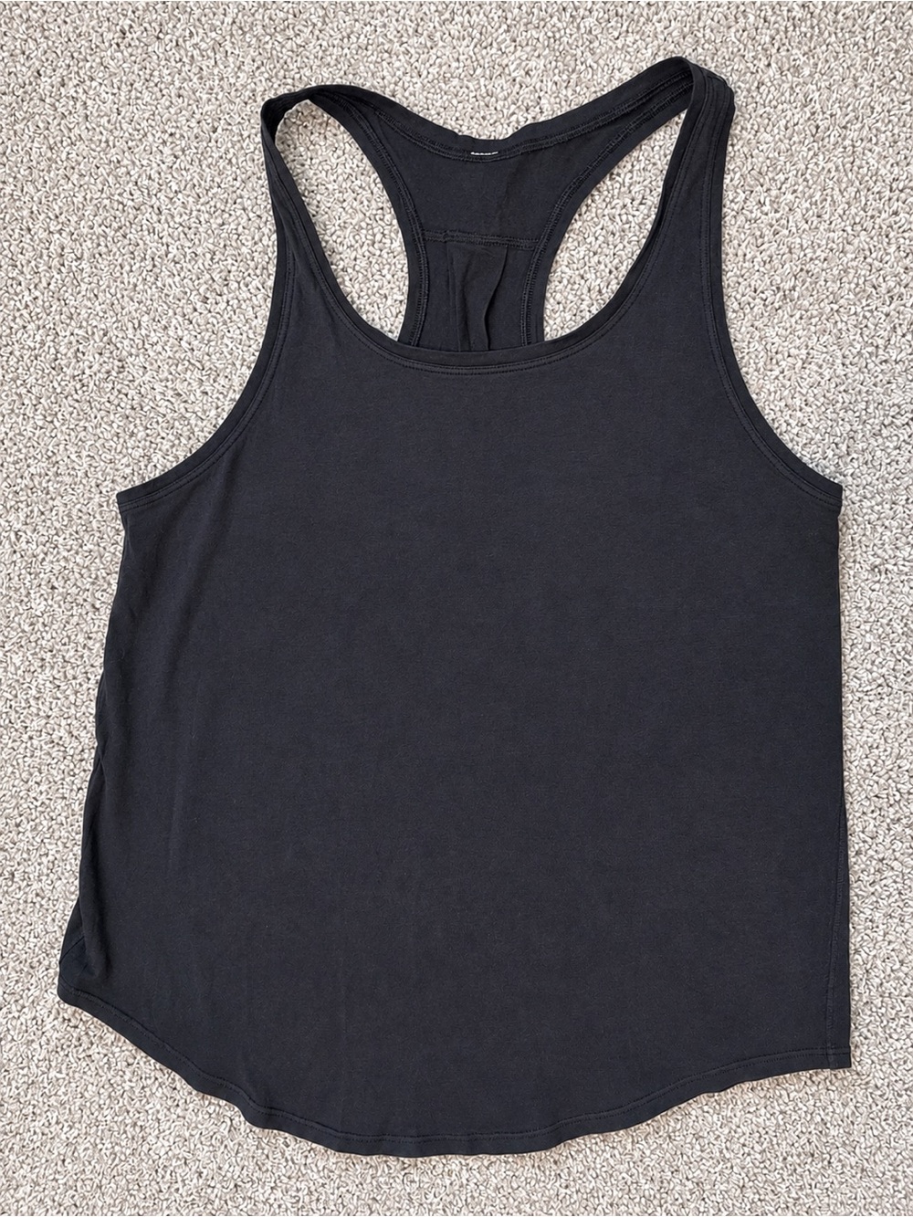 Lululemon Black Racerback Tank Top Sleeveless Athletic Yoga Top